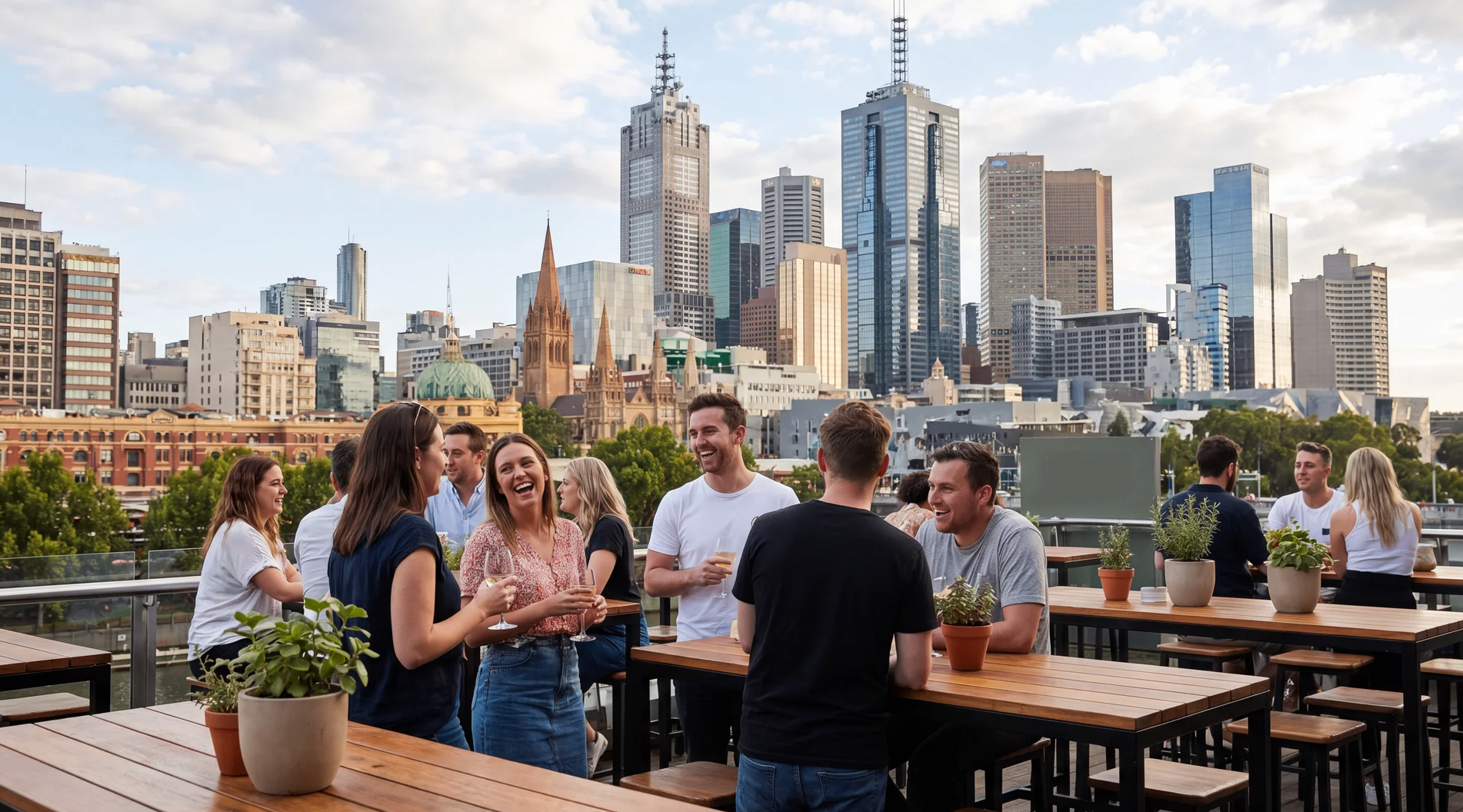 Rooftop Sundown: Singles 28–38